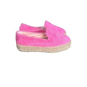 Manebi platform Pink Espadrille to Slip-On Shoes womens 8‎ NWOB
